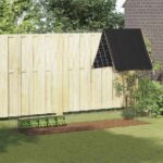 vidaXL Klietka pre králiky Strieborná 300 x 100 x 210 cm