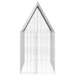 vidaXL Klietka pre králiky Strieborná 300 x 100 x 210 cm – Obrázok 9