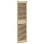 vidaXL Skříňové dvere s dverami 2 pcs Prírodná 140,5 x 2,1 x 39,5 cm – Obrázok 13