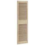 vidaXL Skříňové dvere s dverami 2 pcs Prírodná 140,5 x 2,1 x 39,5 cm – Obrázok 4