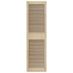 vidaXL Skříňové dvere s dverami 2 pcs Prírodná 140,5 x 2,1 x 39,5 cm – Obrázok 6