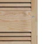 vidaXL Skříňové dvere s dverami 2 pcs Prírodná 140,5 x 2,1 x 39,5 cm – Obrázok 9