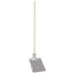vidaXL Hlava lopaty Strieborná 43 x 32,5 cm Hliník – Obrázok 3