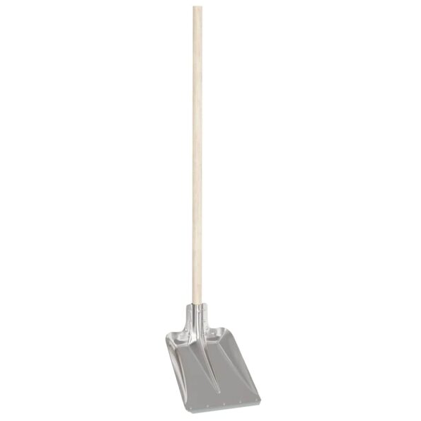 vidaXL Hlava lopaty Strieborná 43 x 32,5 cm Hliník – Obrázok 3