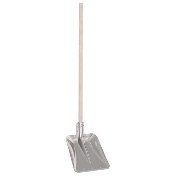 vidaXL Hlava lopaty Strieborná 45 x 38 cm Hliník – Obrázok 3