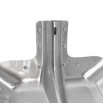 vidaXL Hlava lopaty 4 pcs Strieborná 45 x 38 cm Hliník – Obrázok 9