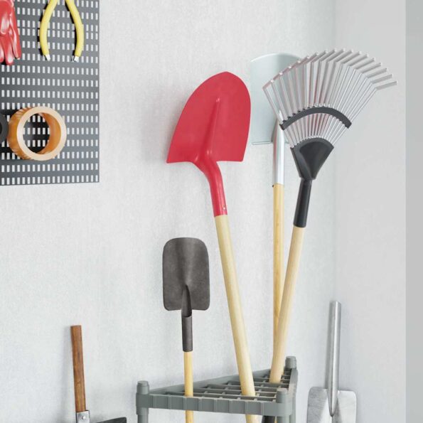 vidaXL Hlava lopaty Červená 39,5 x 27,5 cm – Obrázok 4
