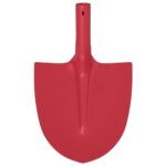vidaXL Hlava lopaty Červená 39,5 x 27,5 cm – Obrázok 5