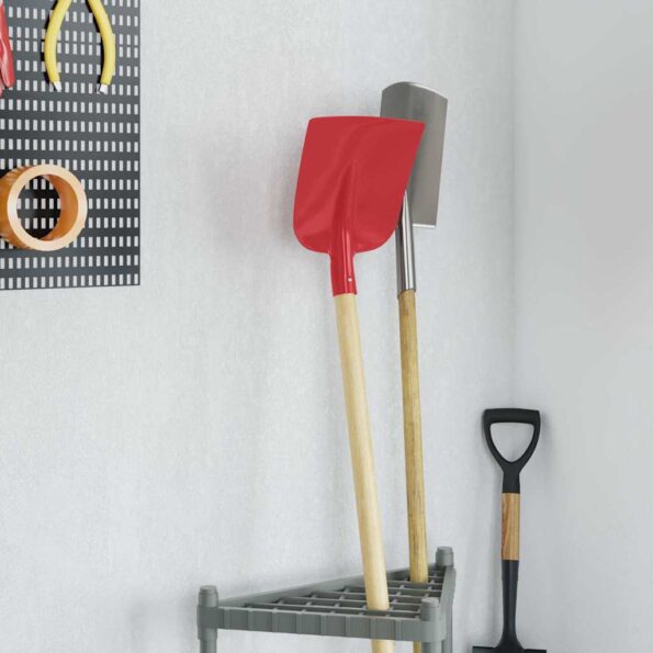 vidaXL Hlava lopaty Červená 32 x 24,5 cm – Obrázok 4