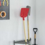 vidaXL Hlava lopaty 4 pcs Červená 32 x 24,5 cm – Obrázok 4