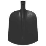 vidaXL Hlava lopaty Čierna 34,5 x 24 cm – Obrázok 5