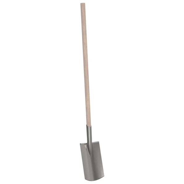 vidaXL Hlava lopaty Strieborná 43 x 17 cm – Obrázok 3