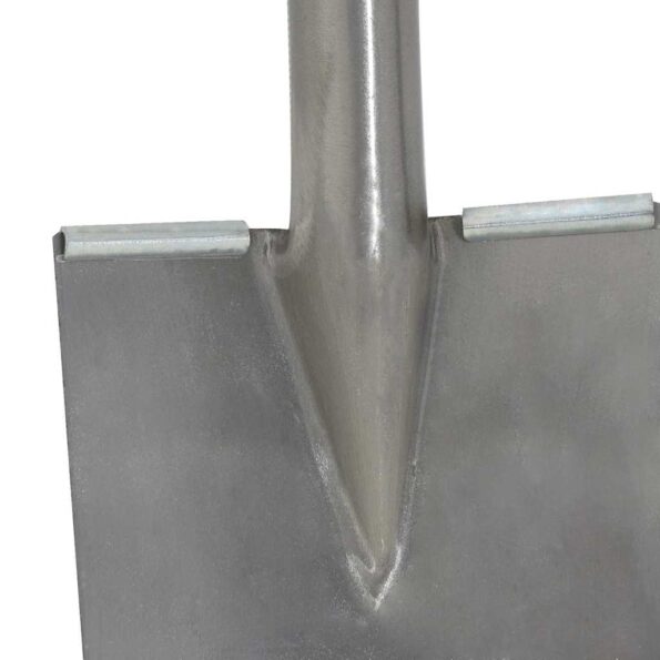 vidaXL Hlava lopaty Strieborná 43 x 17 cm – Obrázok 9