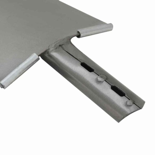 vidaXL Hlava lopaty 4 pcs Strieborná 43 x 17 cm – Obrázok 11