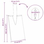 vidaXL Hlava lopaty 4 pcs Strieborná 43 x 17 cm – Obrázok 12