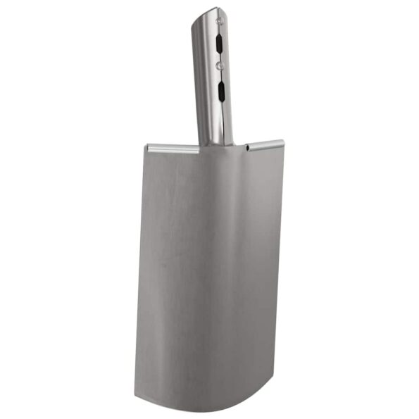 vidaXL Hlava lopaty 4 pcs Strieborná 43 x 17 cm – Obrázok 8