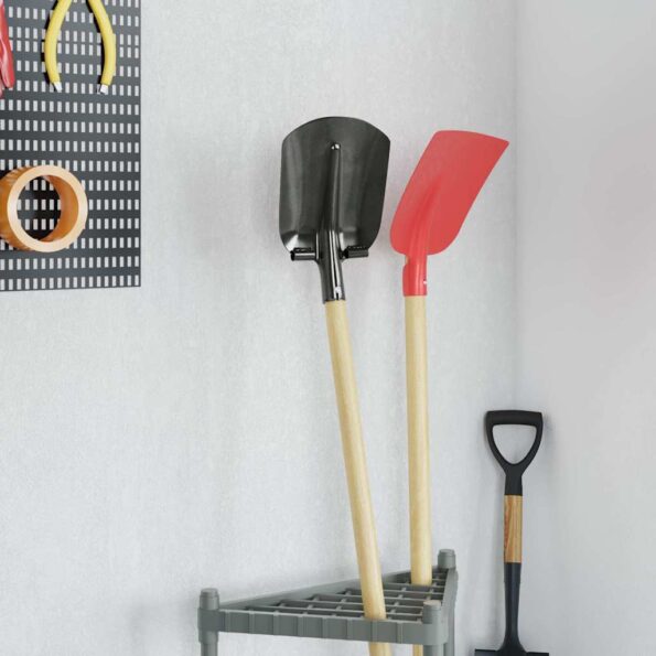 vidaXL Hlava lopaty Strieborná 33 x 21 cm – Obrázok 4