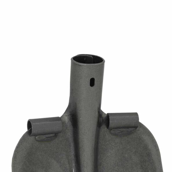 vidaXL Hlava lopaty 4 pcs Strieborná 33 x 21 cm – Obrázok 10