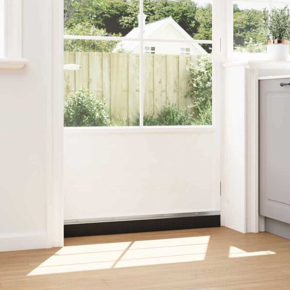 vidaXL Kefkové tesnenia na dvere s montážou na skrutky 6 pcs – Obrázok 4