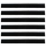 vidaXL Kefkové tesnenia na dvere s montážou na skrutky 6 pcs – Obrázok 5