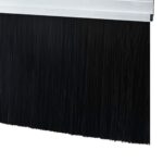 vidaXL Kefkové tesnenia na dvere s montážou na skrutky 6 pcs – Obrázok 7