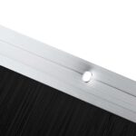 vidaXL Kefkové tesnenia na dvere s montážou na skrutky 6 pcs – Obrázok 8