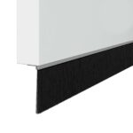 vidaXL Kefkové tesnenia na dvere s montážou na skrutky 2 pcs 100 cm – Obrázok 13