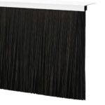 vidaXL Kefkové tesnenia na dvere s montážou na skrutky 12 pcs – Obrázok 8