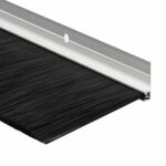 vidaXL Kefkové tesnenia na dvere s montážou na skrutky 12 pcs – Obrázok 9