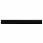 vidaXL Samolepiace tesnenia dverí s kefou 6 pcs Biela 100 cm – Obrázok 2