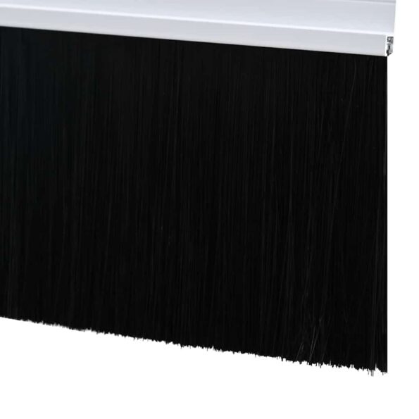 vidaXL Samolepiace tesnenia dverí s kefou 6 pcs Biela 100 cm – Obrázok 6