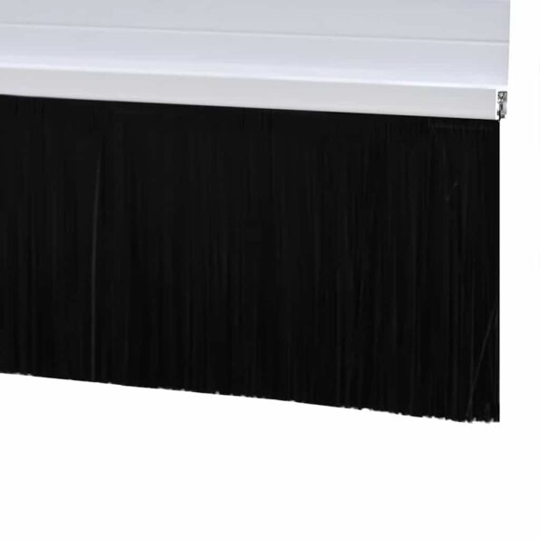 vidaXL Samolepiace tesnenia dverí s kefou 12 pcs Biela 100 cm – Obrázok 6