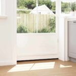 vidaXL Samolepiace tesnenia dverí s kefou 6 pcs Biela 100 cm – Obrázok 3