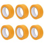 vidaXL Pásky na maliarske maskovanie 6 pcs Žltá 38mm x 50m Papier – Obrázok 2