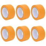 vidaXL Pásky na maliarske maskovanie 6 pcs Žltá 50 mm x 50 m Papier – Obrázok 2