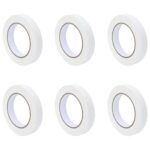vidaXL Pásky na maliarske maskovanie 6 pcs Biela 19mm x 50m Papier – Obrázok 2