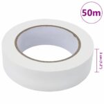 vidaXL Pásky na maliarske maskovanie 6 pcs Biela 30mm x 50m Papier – Obrázok 10