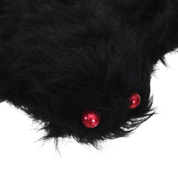 vidaXL Halloween pavúk dekorácia 6 pcs Čierna 75 cm Polyester a oceľ – Obrázok 7