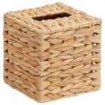 vidaXL Obaly na krabičky na vreckovky 2 pcs Prírodná – Obrázok 5