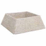 vidaXL Okrúžok na vianočný stromček Biela 70 x 70 x 28 cm – Obrázok 2