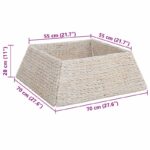 vidaXL Okrúžok na vianočný stromček Biela 70 x 70 x 28 cm – Obrázok 7