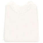 vidaXL Vankúš na nohy Jednofarebný Biela – Obrázok 4