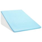 vidaXL Vankúš na nohy Jednofarebný Sivá – Obrázok 3