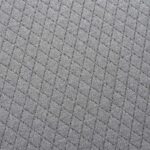 vidaXL Vankúš na nohy Geometrický Sivá – Obrázok 8