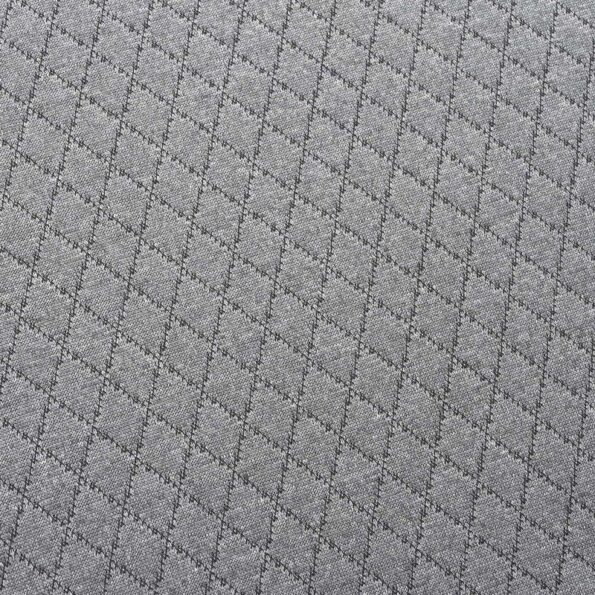 vidaXL Vankúš na nohy Geometrický Sivá – Obrázok 8