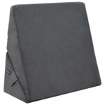 vidaXL Vankúš s klinom Iný Sivá – Obrázok 3