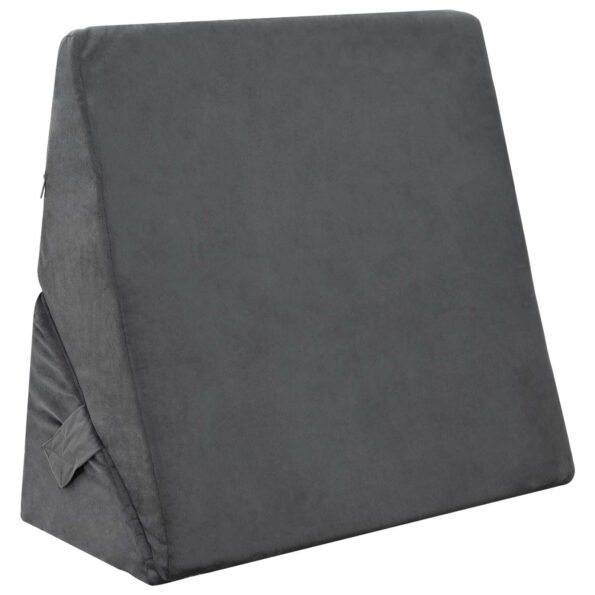 vidaXL Vankúš s klinom Iný Sivá – Obrázok 3