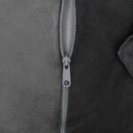 vidaXL Vankúš s klinom Iný Sivá – Obrázok 6