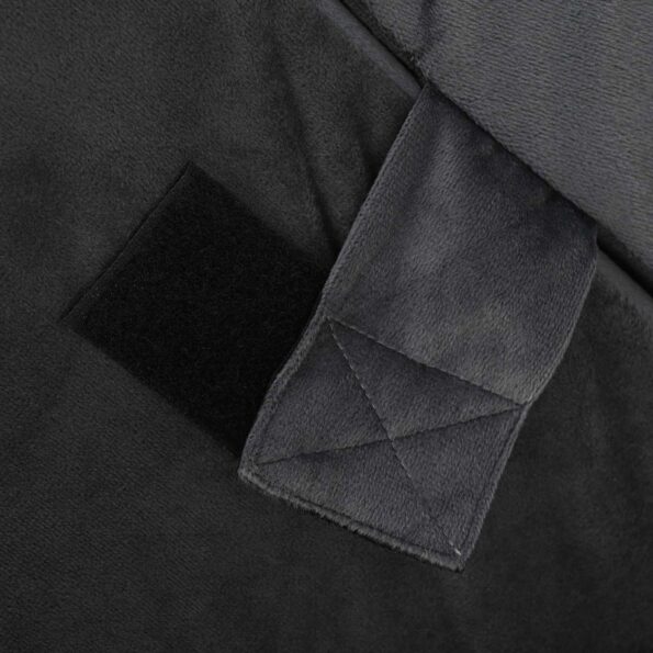 vidaXL Vankúš s klinom Iný Sivá – Obrázok 7