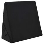 vidaXL Vankúš s klinom Iný Čierna – Obrázok 3